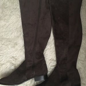 Tall micro suede new boots